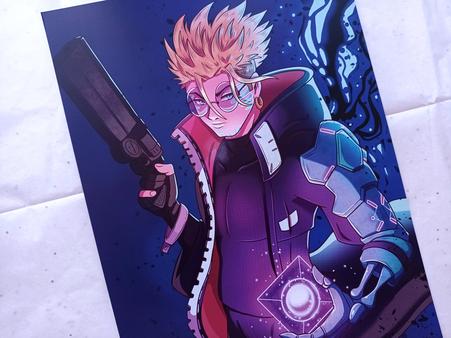 Vash Trigun Stampede Art Print A5