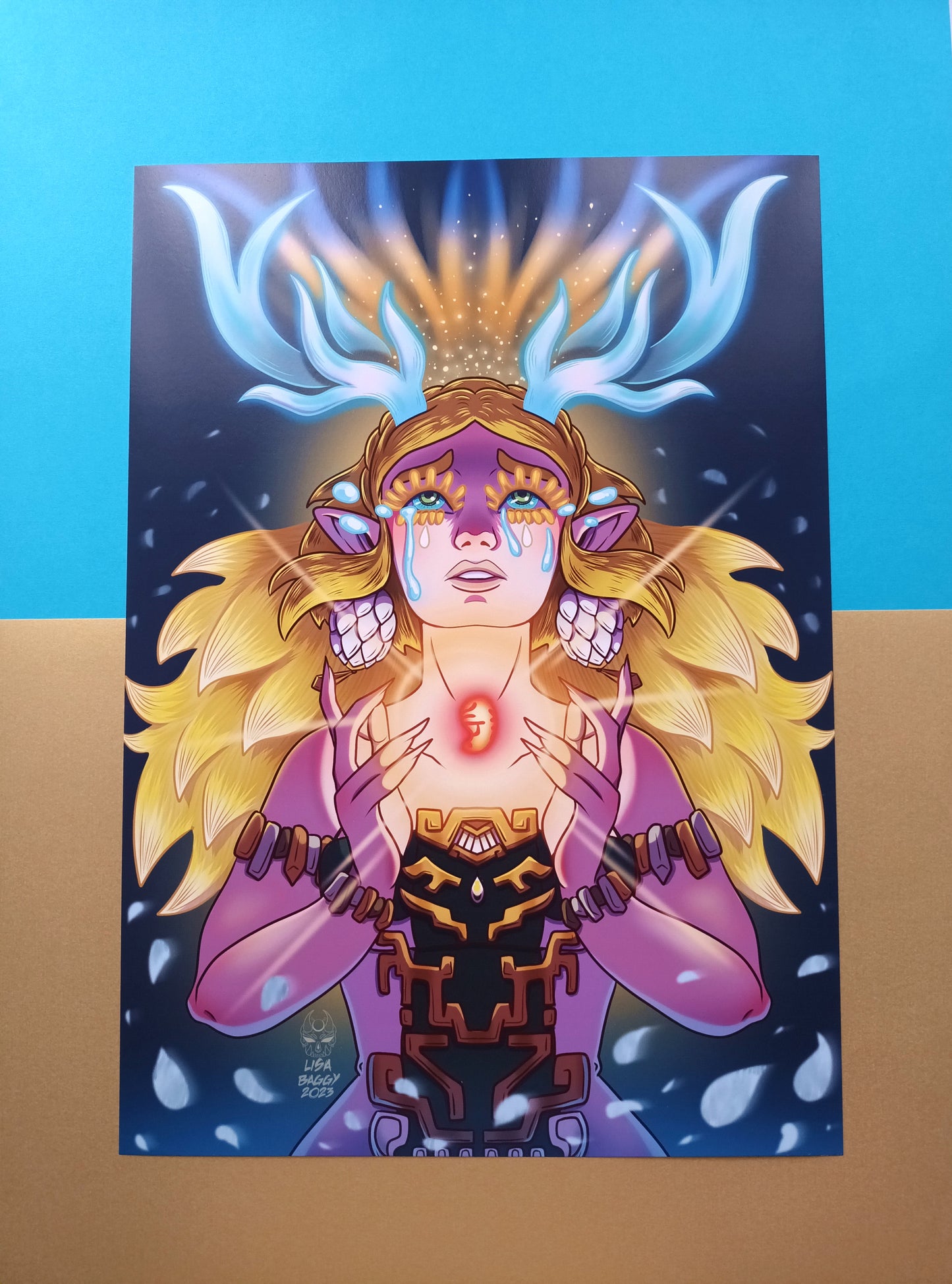 Art Prints A4 Light Zelda | LoZ TotK