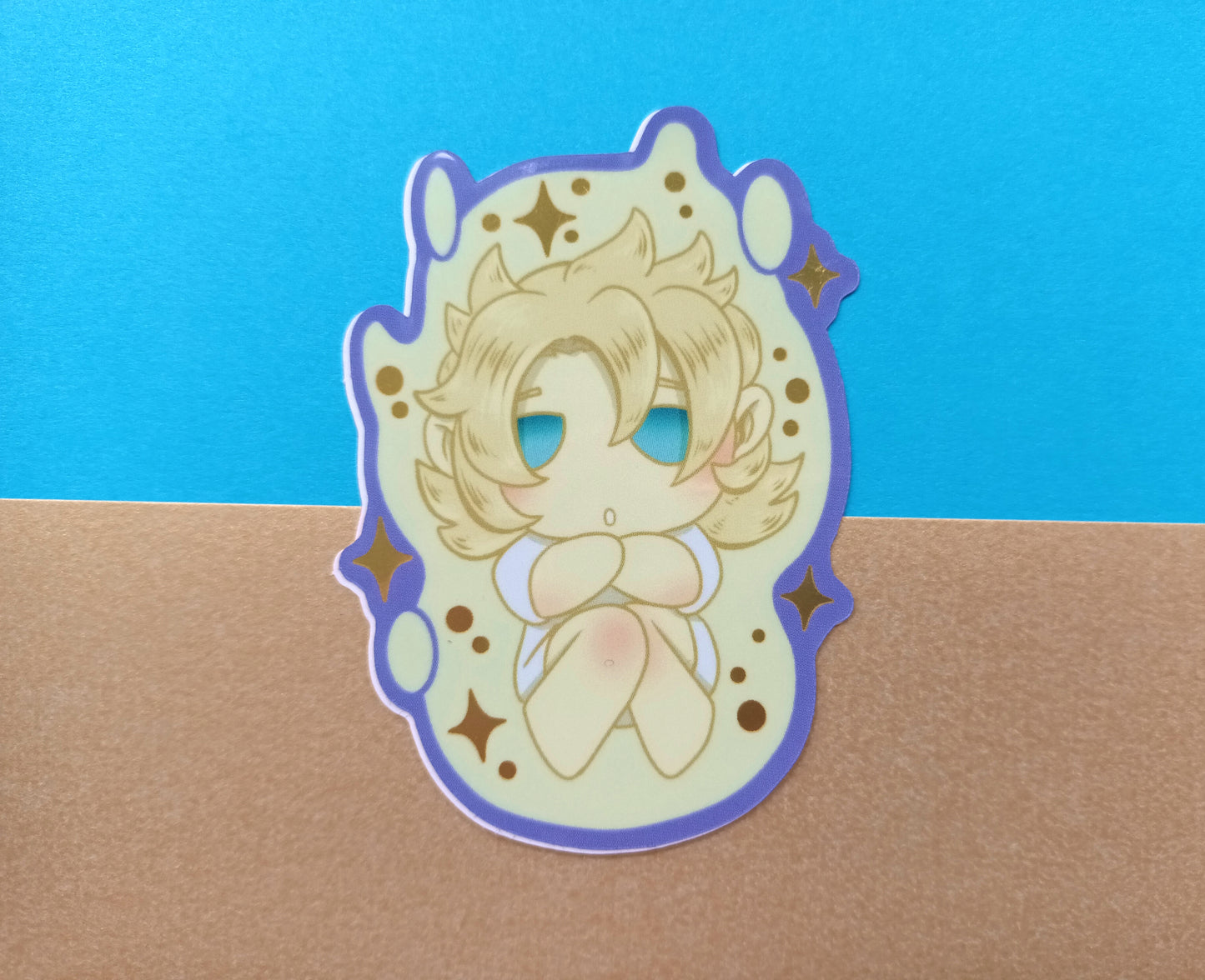Albedo Nugget Gold Mirror Vinyl Decorative Sticker