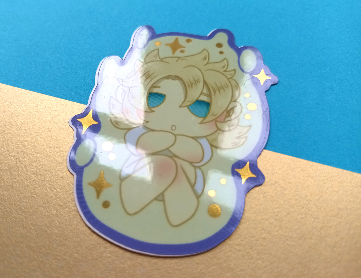 Albedo Nugget Gold Mirror Vinyl Decorative Sticker