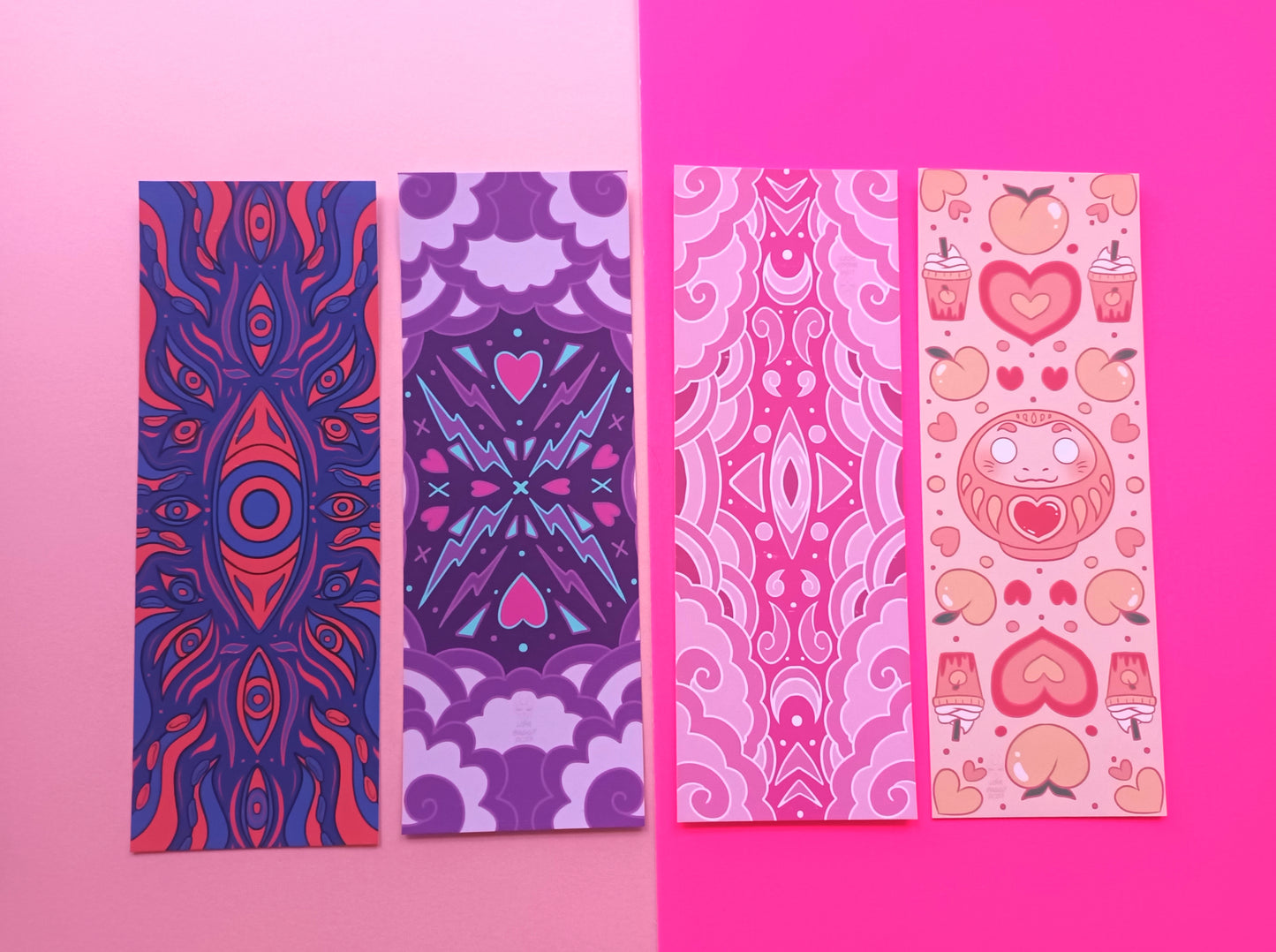 Bookmarks Oh! Hi Yokai! Kiku Shobu Tsubaki Momo