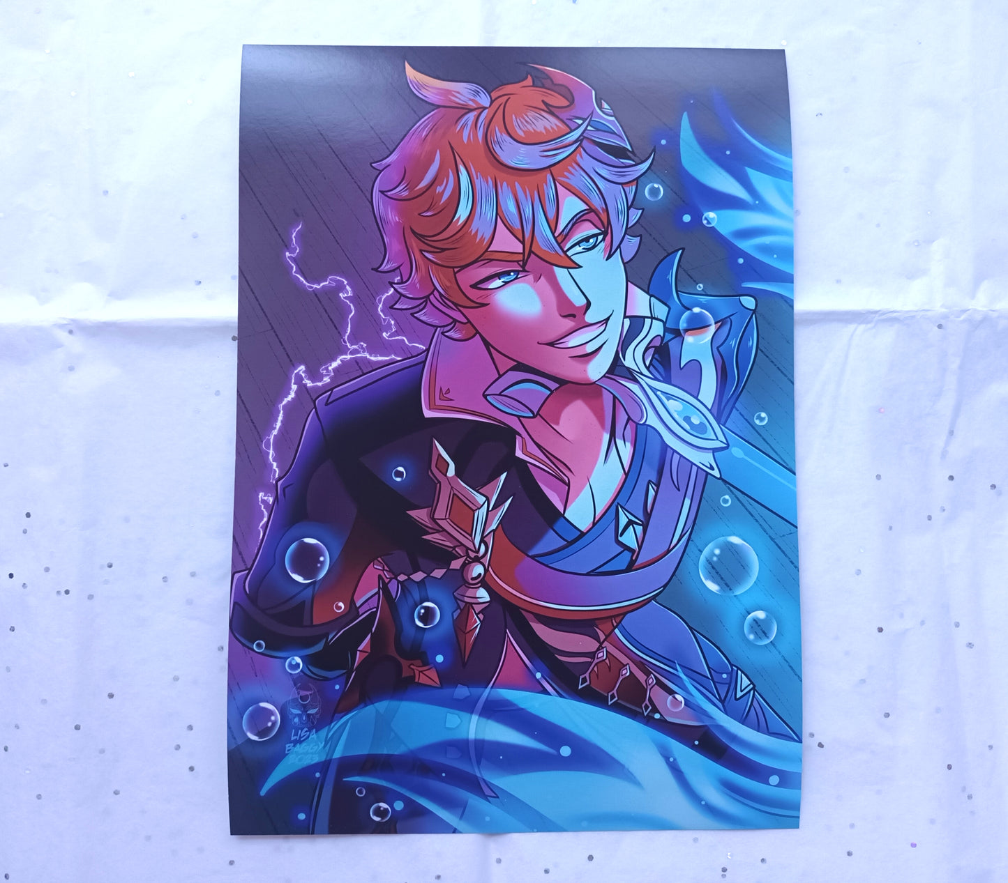 Art Prints A5 Genshin Childe / Tartaglia Arrest