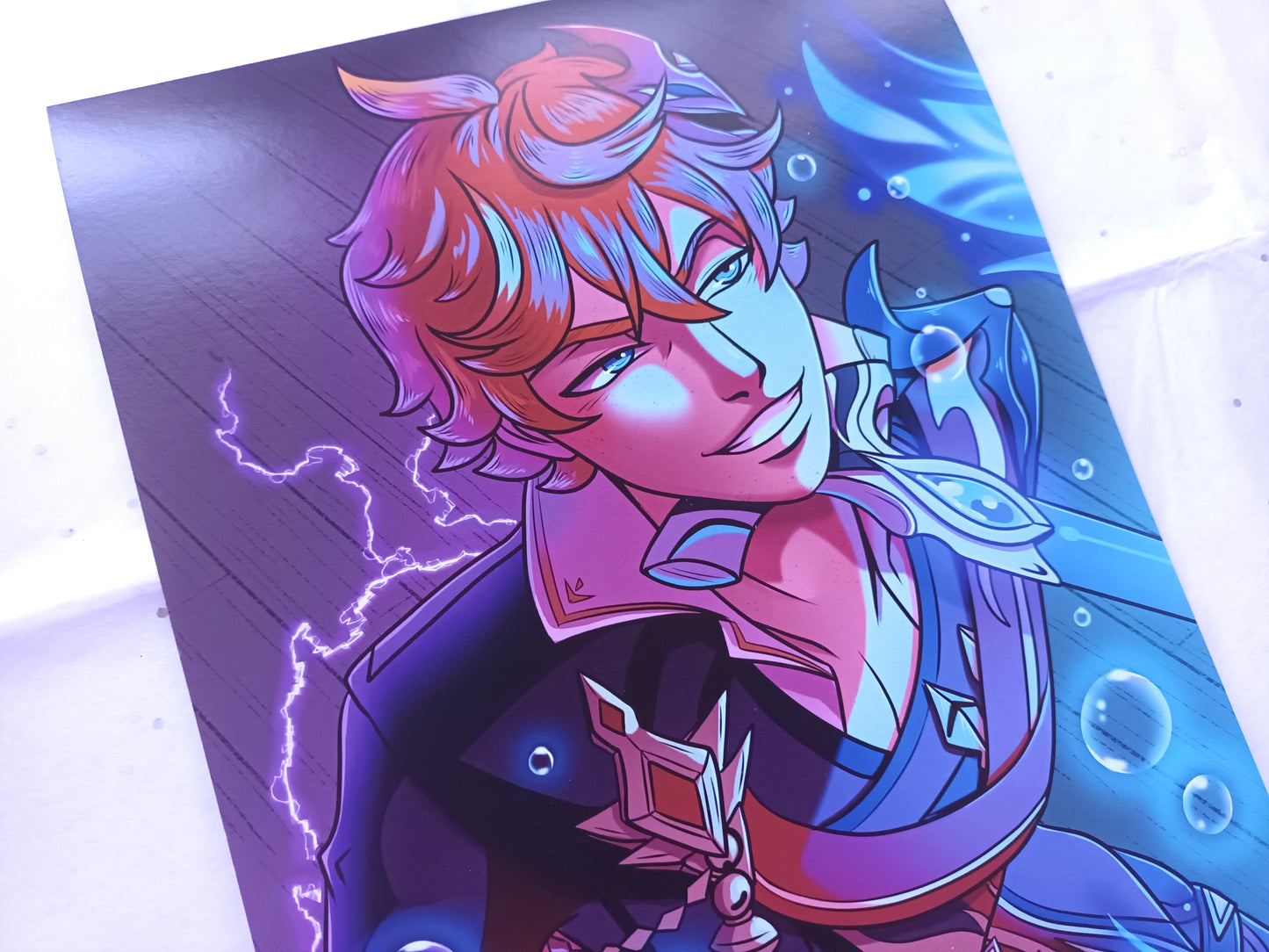 Art Prints A5 Genshin Childe / Tartaglia Arrest