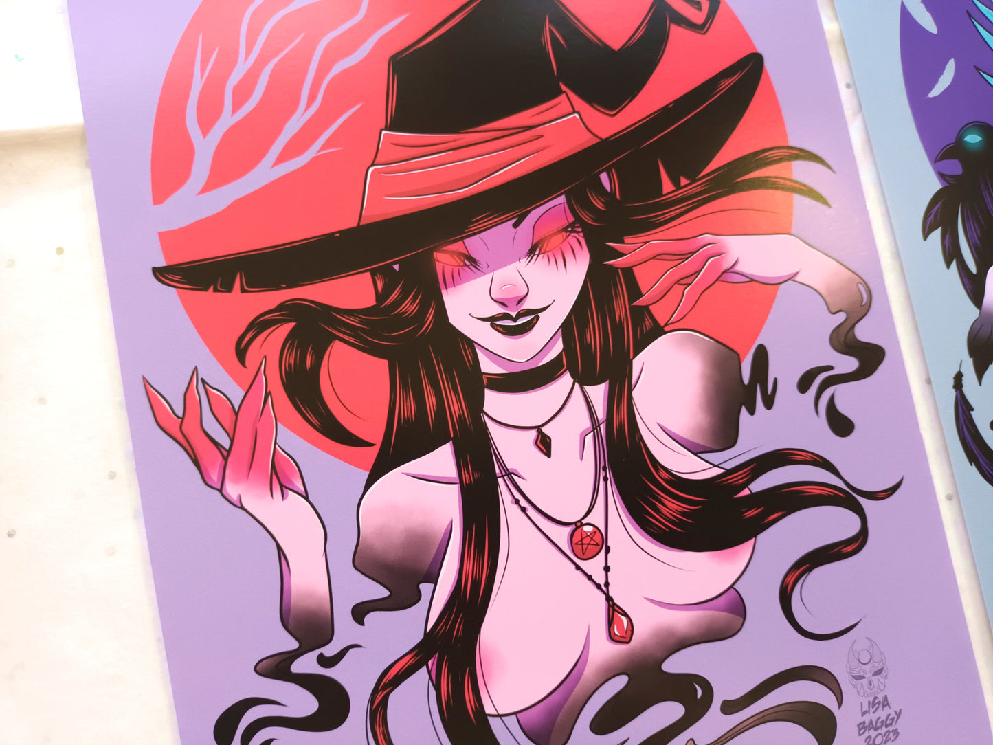 A5 Art Prints Shadow and Raven Witches