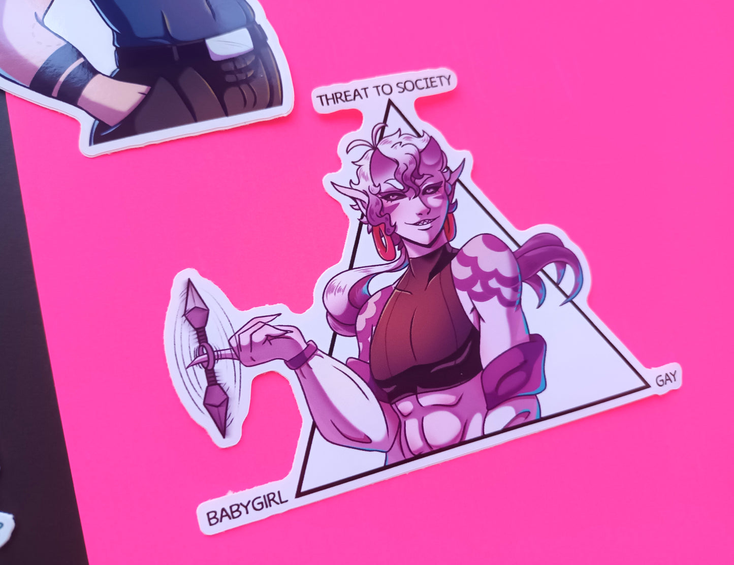 Oh! Hi Yokai! Character Vinyl Decorative Stickers