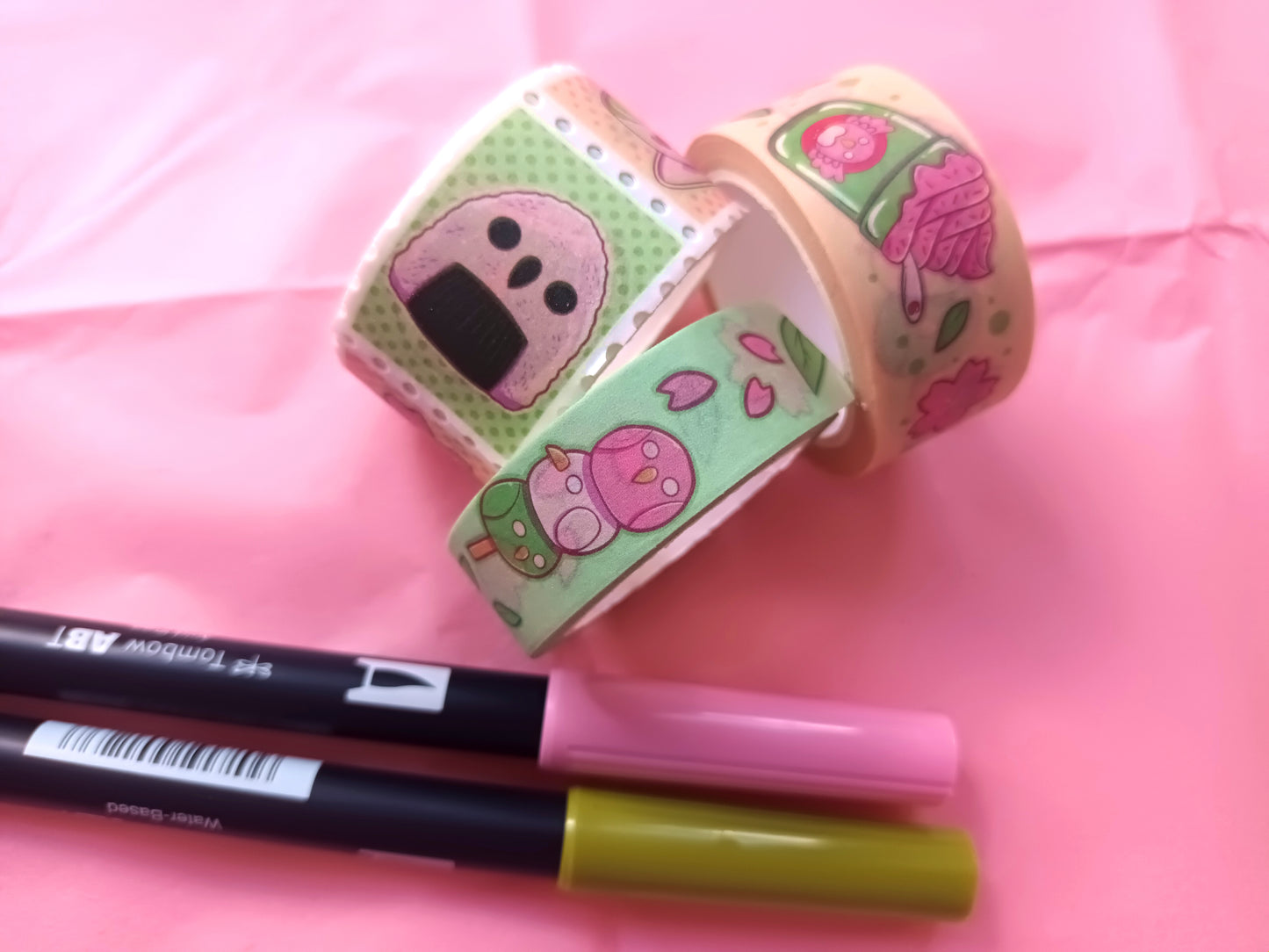 Chumby Cafe Washi Tape Set || A Borb Snax Collection