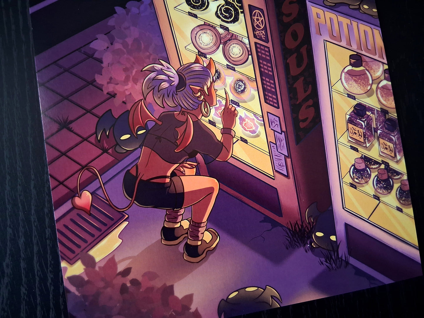 Demon Vending Machines Art Prints A4