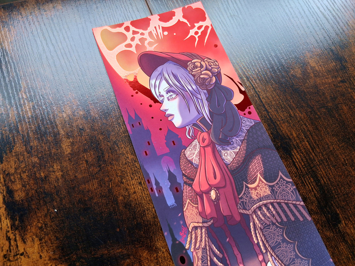 The Doll Red Foil Art Prints A4 Slim