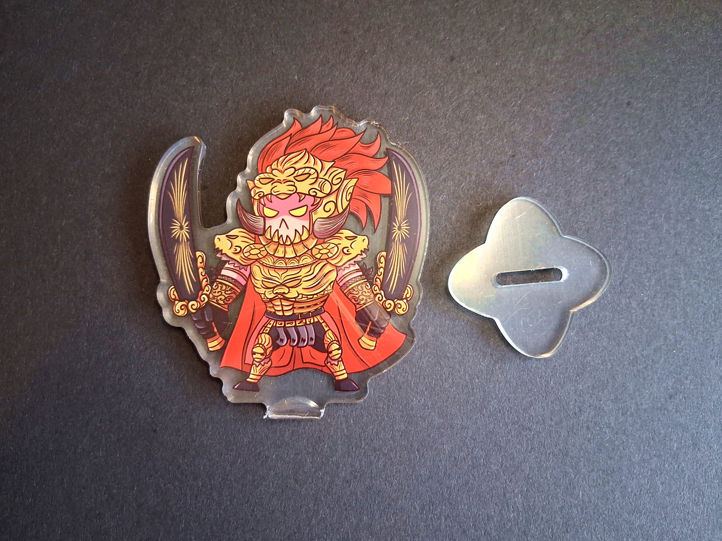 Radahn and Miquella Clear Acrylic Standee 7.8cm Double Sided