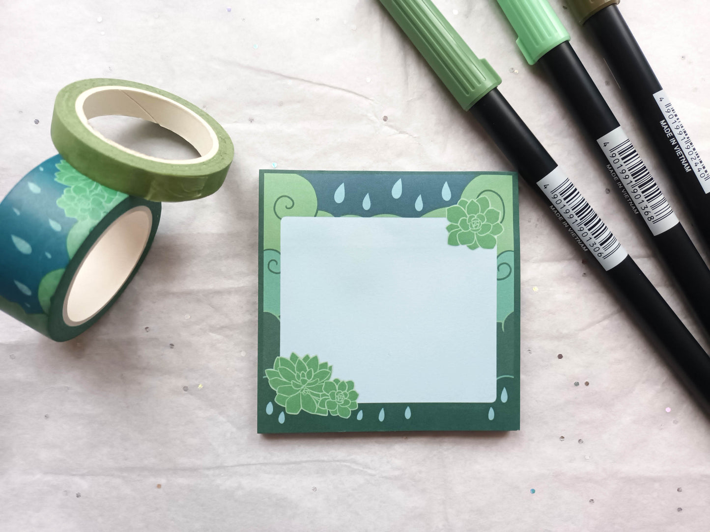 Dewy Dawn Sticky Notes