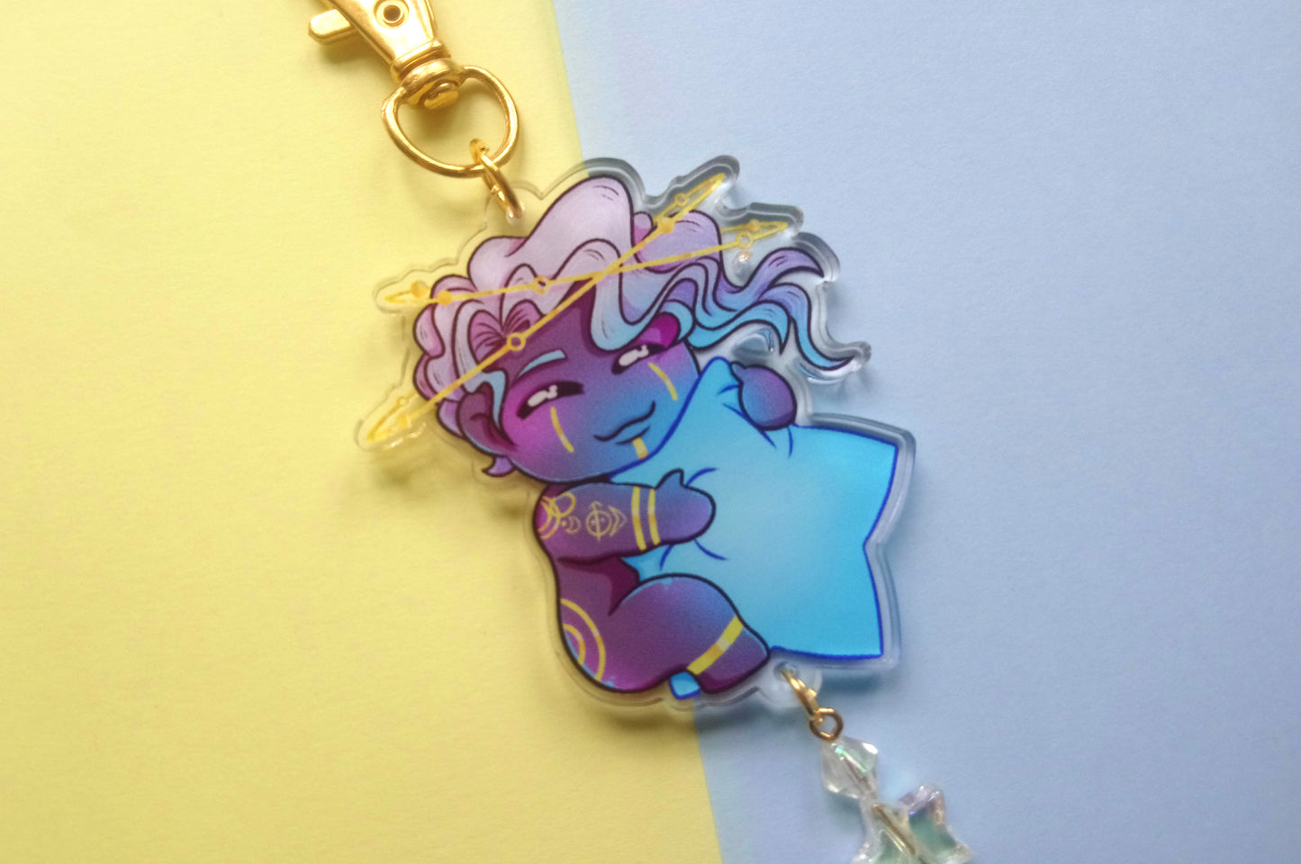 Seren Chibi 2 inch Double Sided Acrylic Charm