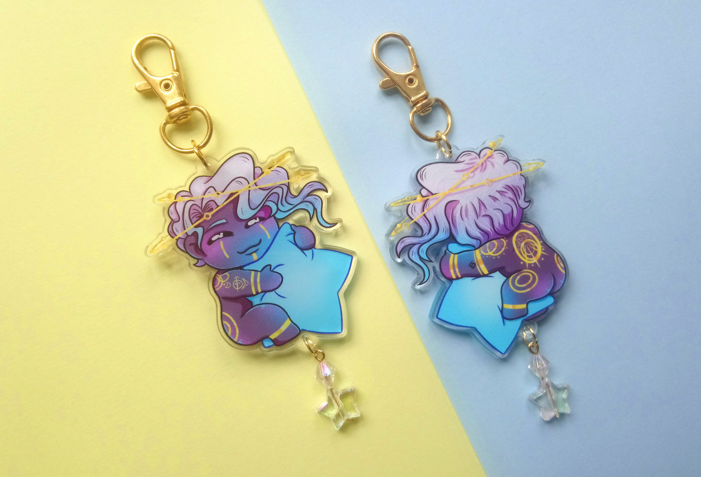 Seren Chibi 2 inch Double Sided Acrylic Charm