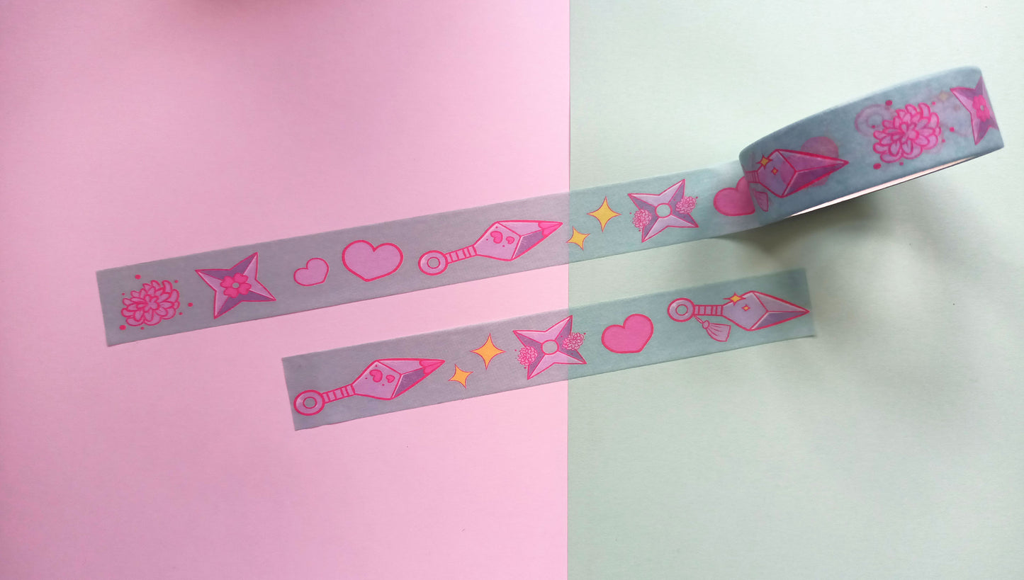 Kawaii Kunai 15mm Washi Tape