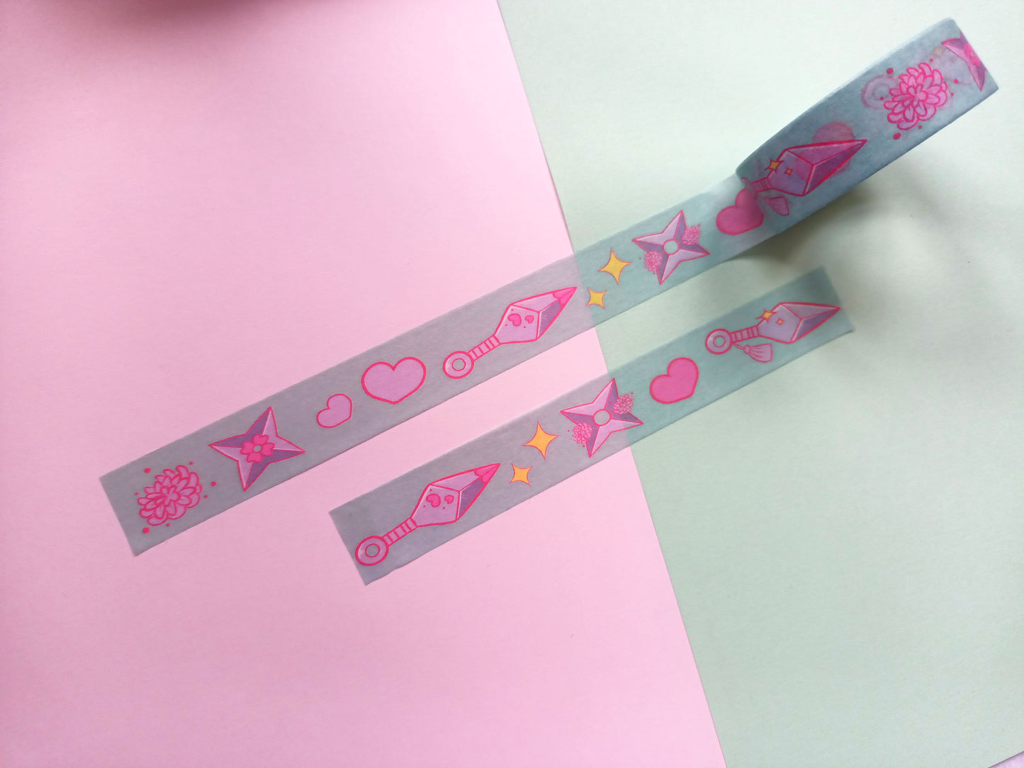 Kawaii Kunai 15mm Washi Tape
