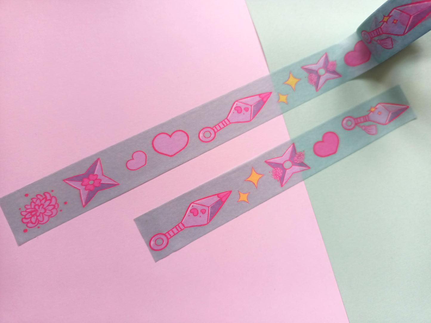 Kawaii Kunai 15mm Washi Tape