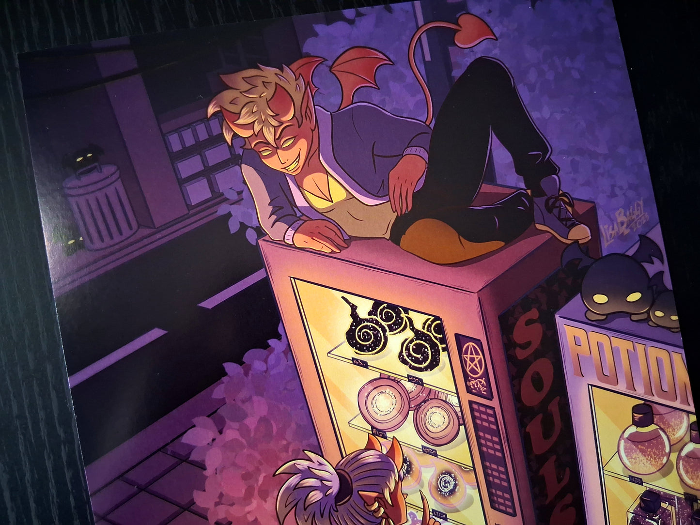 Demon Vending Machines Art Prints A4