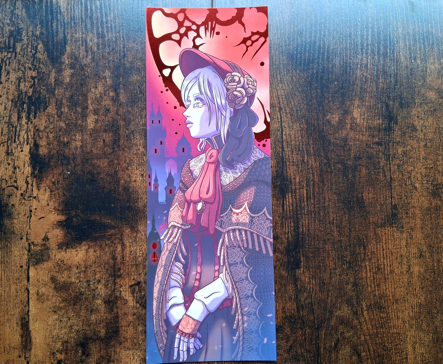 The Doll Red Foil Art Prints A4 Slim