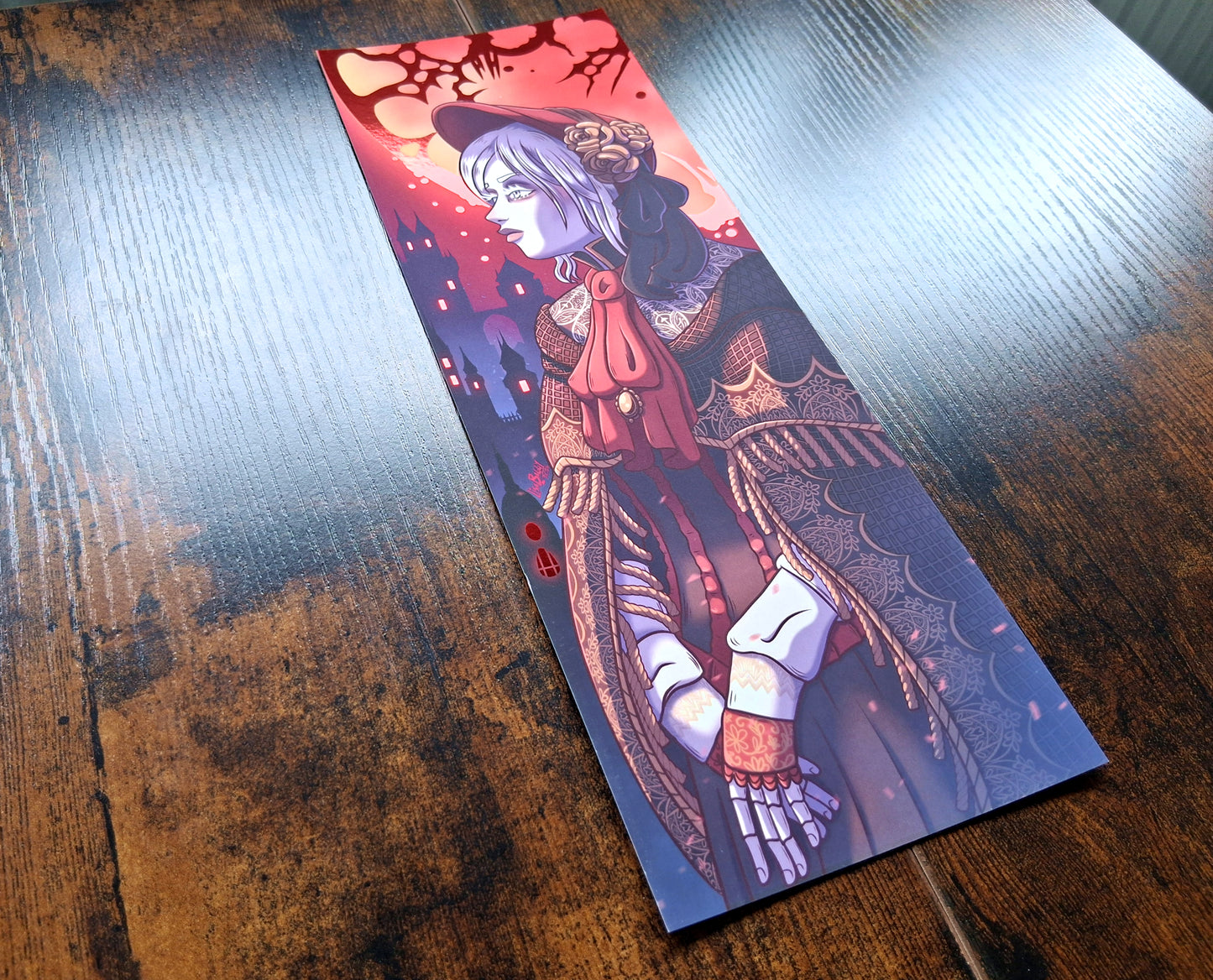 The Doll Red Foil Art Prints A4 Slim