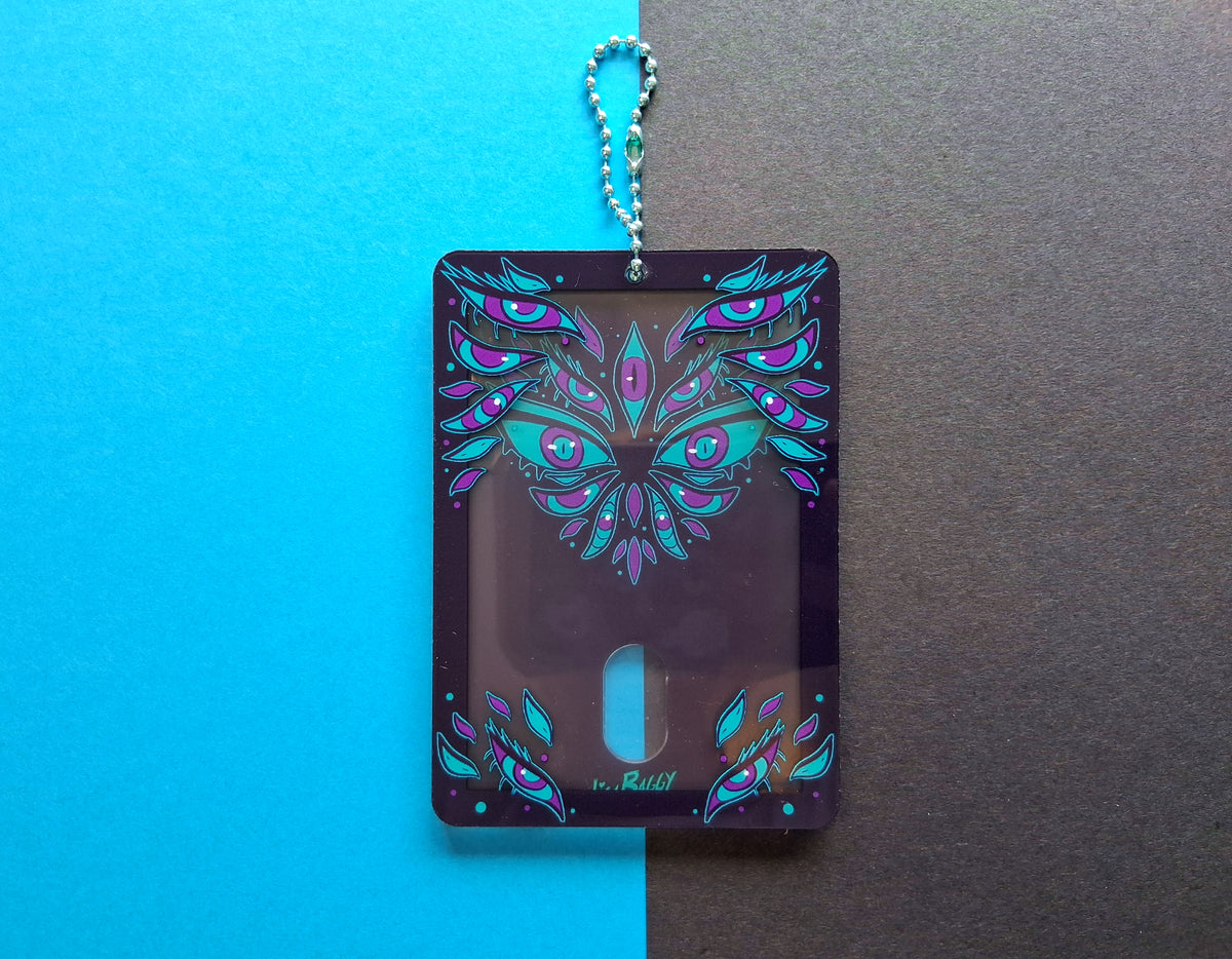 Blue Eyes Acrylic 105mm Photocard Holder Double Sided