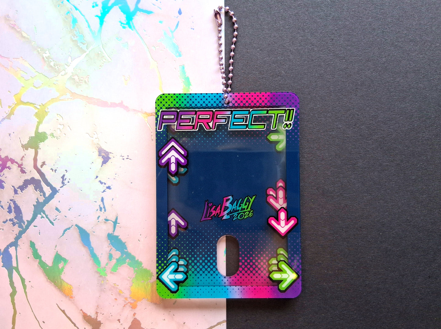 Perfect D D R Arcade Acrylic 105mm Photocard Holder Double Sided