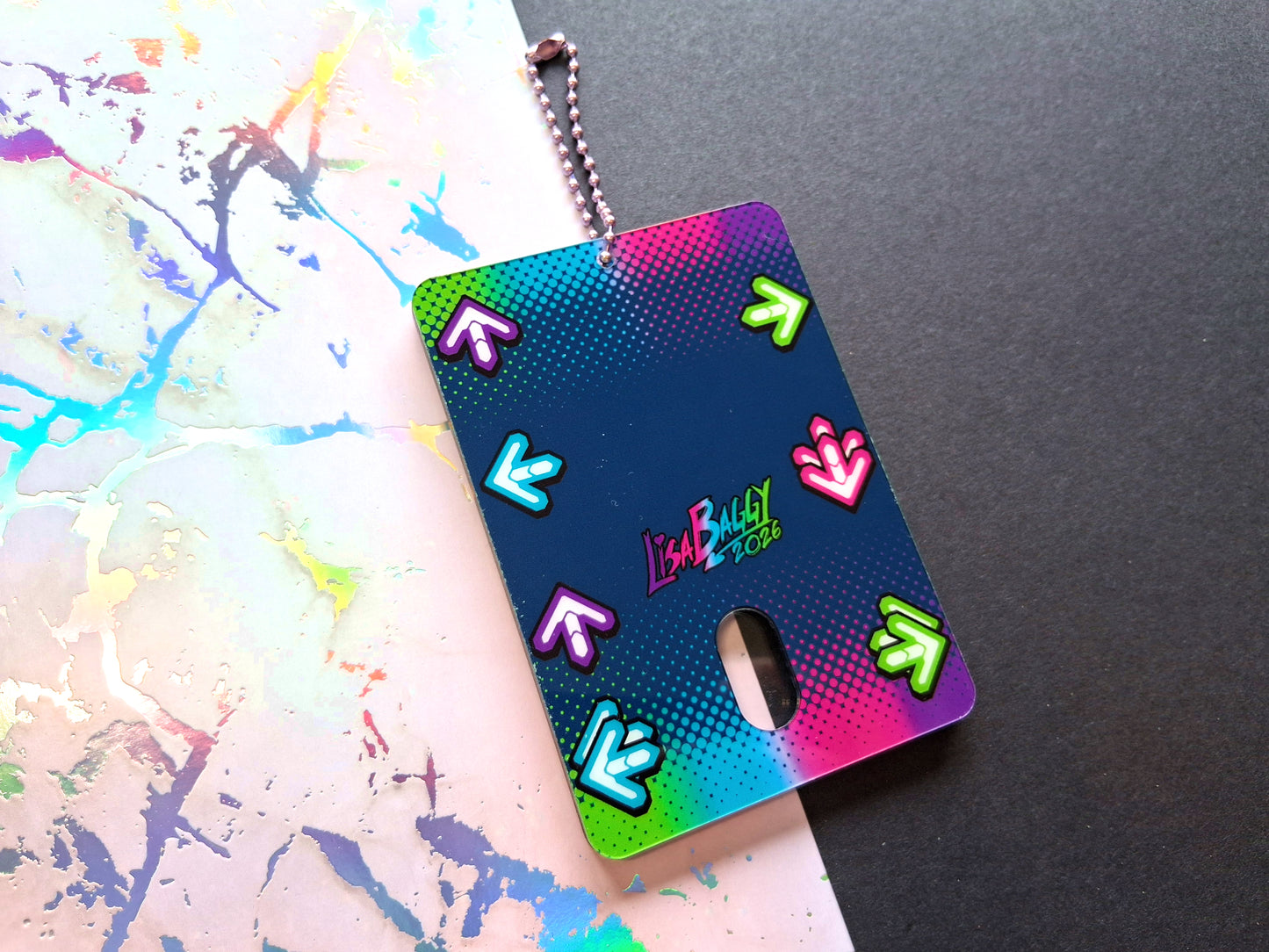 Perfect D D R Arcade Acrylic 105mm Photocard Holder Double Sided