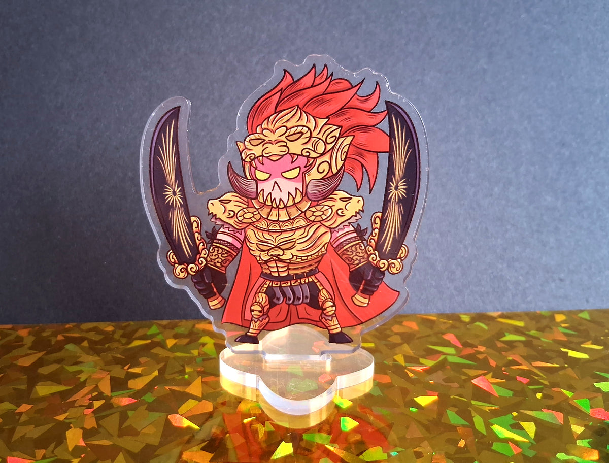 Radahn and Miquella Clear Acrylic Standee 7.8cm Double Sided